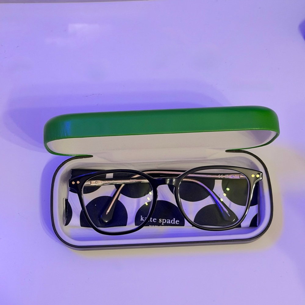 Kate Spade Hermione black eyeglass frames